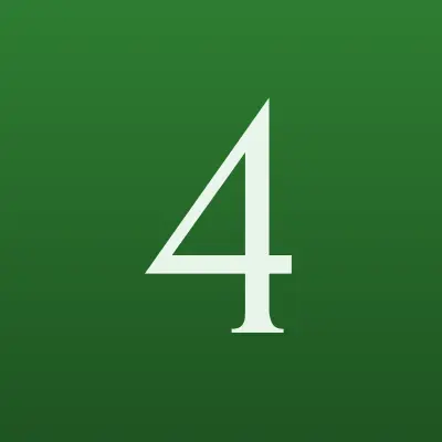 4CUP coffee, лого-визитка